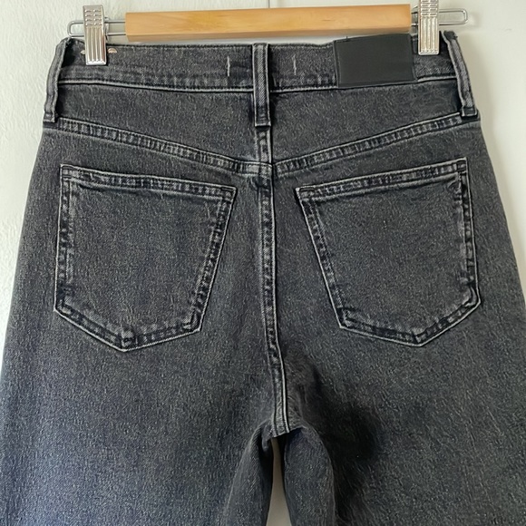MADEWELL Perfect Vintage Jeans in Lunar Wash Washed Black - Picture 8 of 14